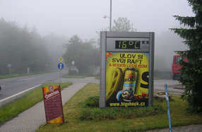 Teploměr Severní Čechy 014