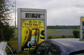 Teploměr Západní Čechy 030