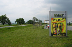 Teploměr Střední Čechy 040