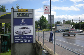 Teploměr Střední Čechy 058
