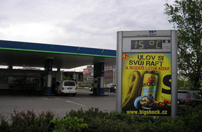 Teploměr Praha 117