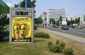 Teploměr Střední Čechy 125